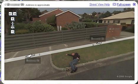 Betrunkener Australier bei google Maps