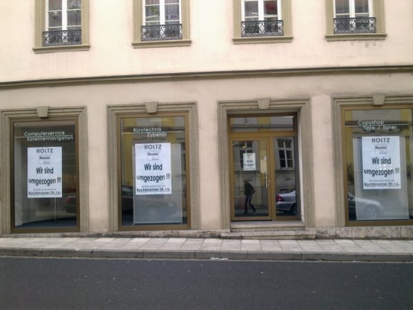 Geschäftesterben in Kitzingen