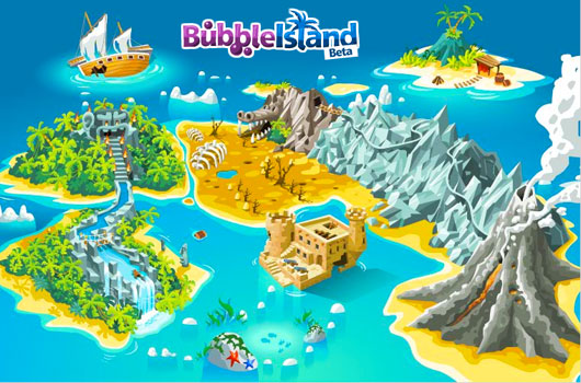 Facebook – Bubble Island