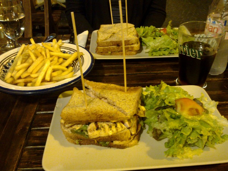 Abendessen in St. Maxime – Nachtrag